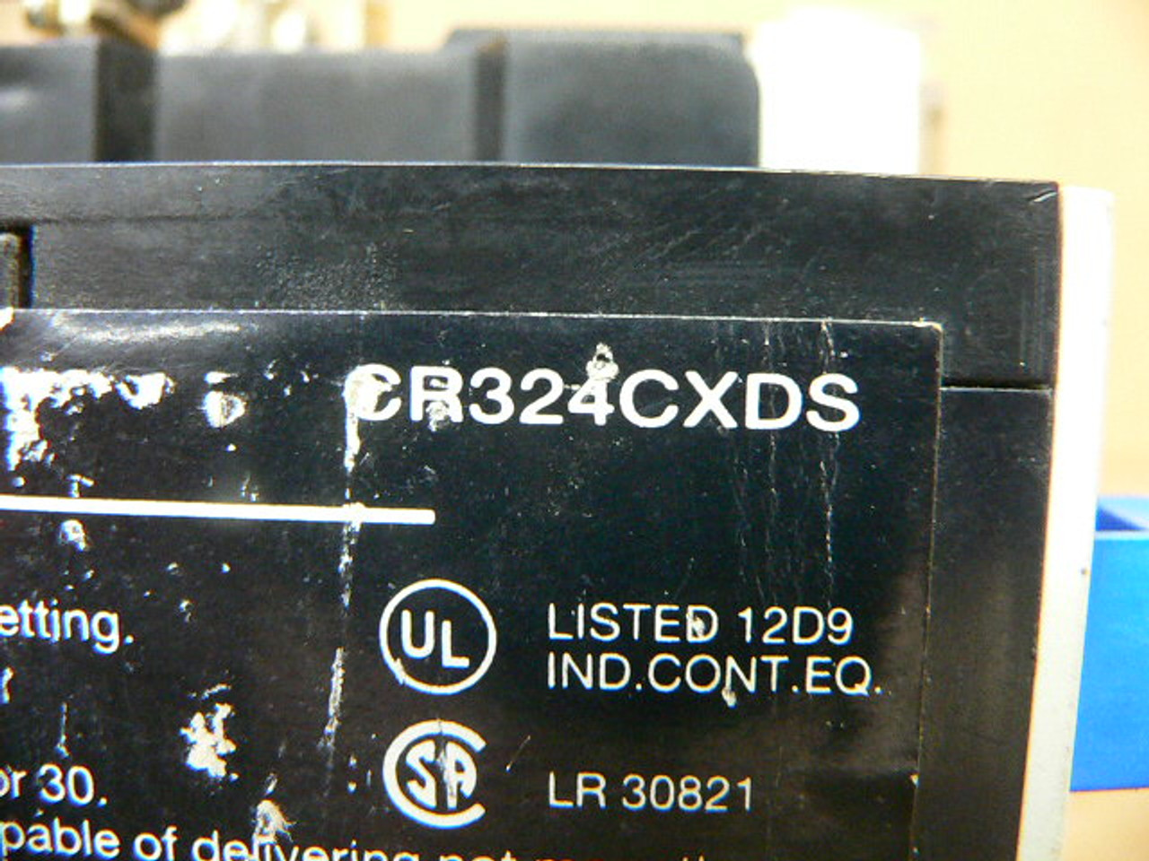 GE GENERAL ELECTRIC CR324CXDS Solid State Overload Relay Fen Industrial